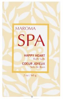Buy Maroma   Spa Bath Salts Happy Heart   2 oz. at LuckyVitamin 