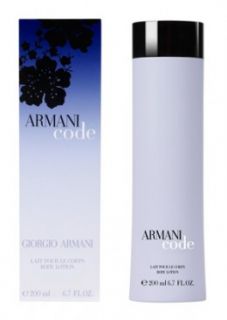 Giorgio Armani Armani Code for Women Body Lotion 200ml   Free Delivery 
