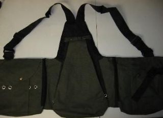 Falconry green hunting vest New great deal lots of room