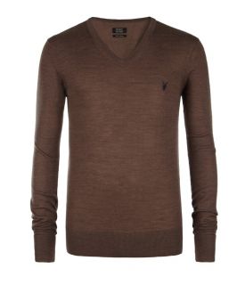Code Merino V neck Pullover, Men, Sweaters, AllSaints Spitalfields