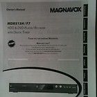 Magnavox HDD DVD Recorder **OWNERS MANUAL ONLY** model MDR515H