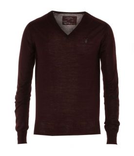 Grove Merino V neck, , , AllSaints Spitalfields