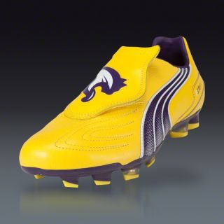 PUMA v3.11 i FG   Vibrant Yellow/Parachute Purple/White Firm Ground 