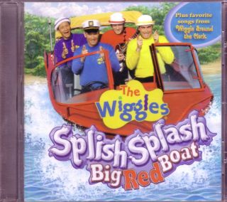 the Wiggles Splish Splash Big Red Boat CD Classic Greatest Childrens 