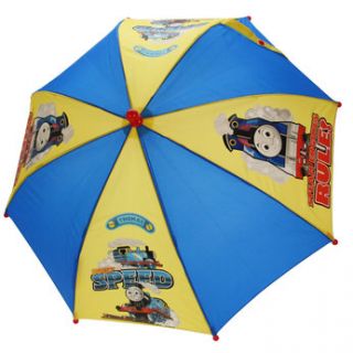 Keep dry from the rain under this child sized Thomas the Tank Engine 