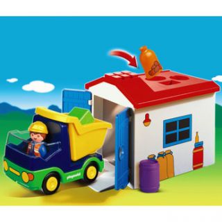 Have lots of construction fun with this Playmobil 123 Truck with Shape 