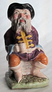 ANTIQUE TOBY JUG BY MELBA WARE TALE TELLER LARGE SUPERB HAND PAINTING