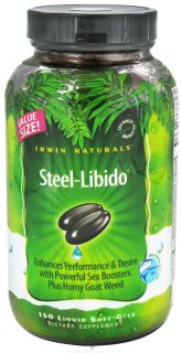 Buy Irwin Naturals   Steel Libido   150 Softgels at LuckyVitamin 