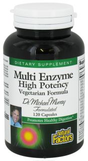 Natural Factors   Dr. Murrays Multi Enzyme High Potency Vegetarian 