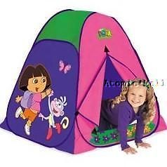   Jr. Dora The Explorer Colorful Playhut Hideaway Hideout Play Tent NEW