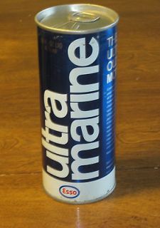 Vintage ESSO Ultra Marine 2 cycle Outboard Motor Oil Can/tin Full 16oz
