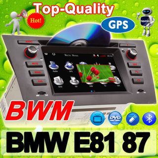   E87 E88 HD Car DVD player GPS Navigation Radio sat 2Din Auto Ipod BT
