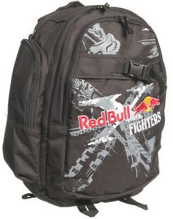 Genuine Fox Racing Red Bull X Fighters Backpack New NWT Black