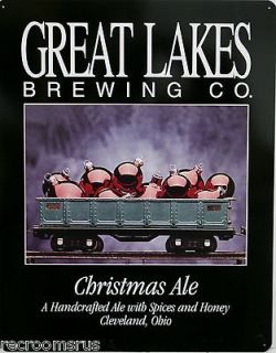 GREAT LAKES CHRISTMAS ALE A HANDCRAFTED ALE WITH SPICES AND HONEY 