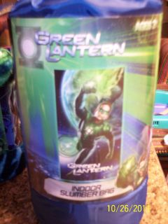 Green Lantern Indoor Slumber Bag + Flashlight