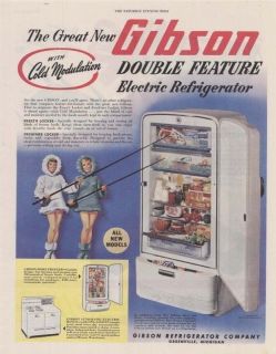 1948 AD Gibson refrigerator, Greenville, Michigan