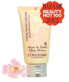 Occitane Cherry Blossom Petal Soft Hand Cream 75ml   Free Delivery 