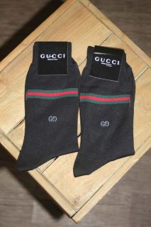 NEW Gucci Black Formal Socks SZ 10 13 For mens 2 Pair Luxurious NEW 