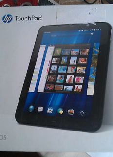 Newly listed HP TouchPad 32GB, Wi Fi, 9.7in   Glossy Black Tablet