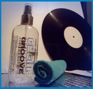CLEAR GROOVE   RECORD CLEANER vinyl LP cleaning spray fluid