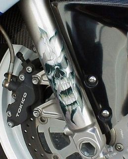 Newly listed SKULL DECAL GRAPHIC for MOTORCYCLE FORKS