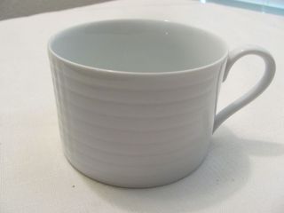 SWID POWELL CHINA CALVIN KLEIN DESIGN GRID FLAT CUP ONLY MINT 