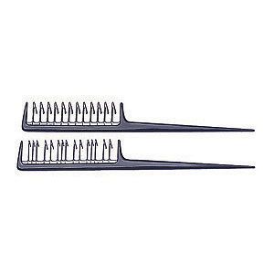 HAIRART Highlighting 8 3/4 inch Comb 2 pcs Set 6122X