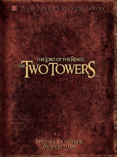 The Lord of the Rings The Two Towers DVD, 2003, 4 Disc Set, Platinum 