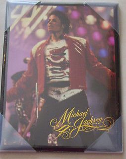 Michael Jackson Red Jacket King of Pop Wall Art Picture 6.5 x 8.5 