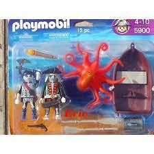 NEW Playmobil Ghost Pirates Octopus Boat 15pc Play Set #5900