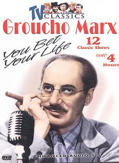 Groucho Marx You Bet Your Life   12 Classic Shows DVD, 2003