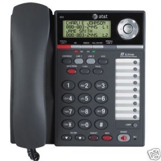 AT&T 993 2 Line Corded phone w/Caller ID & Speakerphone