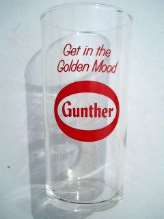 Gunther Beer Shell Glass Baltimore MD get in the golden mood