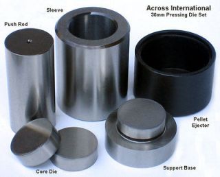 30mm 1 1/4 Diameter ID Harden Steel Pellet Press Dry Pressing Die Set