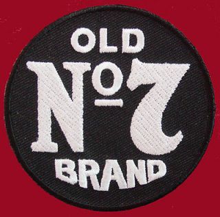 Newly listed JACK DANIELS OLD NO7 EMBROIDERED 3 INCH BIKER PATCH