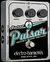 Electro Harmonix Stereo Pulsar Tremolo Guitar Effect Pedal