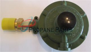 HIGH PRESSURE PROPANE REGULATOR FOR SMALL ENGINES W/ POL FITTING