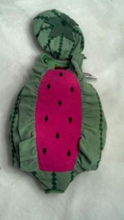   PIECE WATERMELON HALLOWEEN COSTUME INFANT BABY TODDLER SIZE 6 12 MONTH