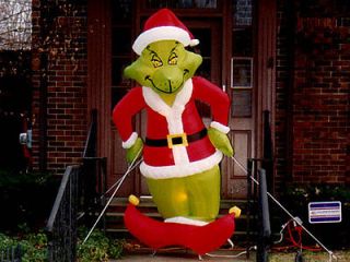 grinch inflatable in Yard Decor