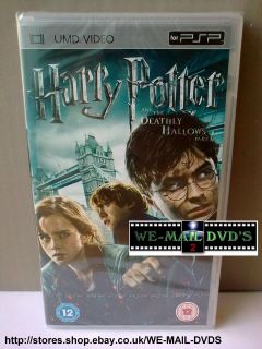 PSP UMD DVD   Harry Potter Year 7 [Part 1]  * New/Sealed ​*  Movie 