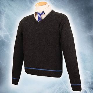 Harry Potter Ravenclaw School Sweater with Tie   Licensed Hogwarts 