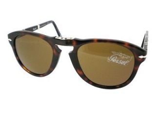 Authentic New PERSOL 714 Polarized Sunglasses 24/57 54 Folding