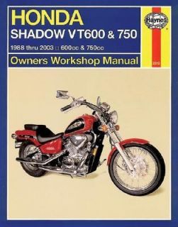Haynes Honda Shadow VT600 and 750 1988 Thru 2003 by Mike Stubblefield 