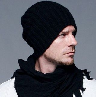 New Arrival Fashion Mens Winter Wool Cap Snow Hat 