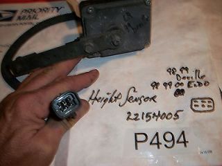1999 Deville Suspension Height Level Sensor 6 Pin Pt# 22154005 #P0494