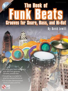 THE BOOK OF FUNK BEATS GROOVES FOR SNARE, BASS, AND HI HAT NEW