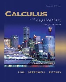 Calculus with Applications by Nathan P. Ritchey, Raymond N. Greenwell 