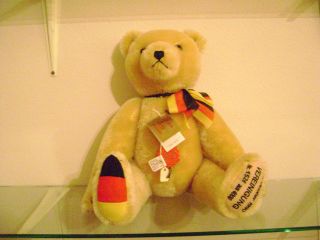 HERMANN TEDDY ORIGINAL Teddy Bear GERMANY REUNIFICATION Retired