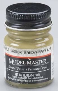 TESTORS Model Master Israeli Armor Sand/Gray 1/2 oz Paint #2138