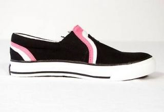 Hurley Womens Slip On Sneakers Deck Shoes sz 3 NWT